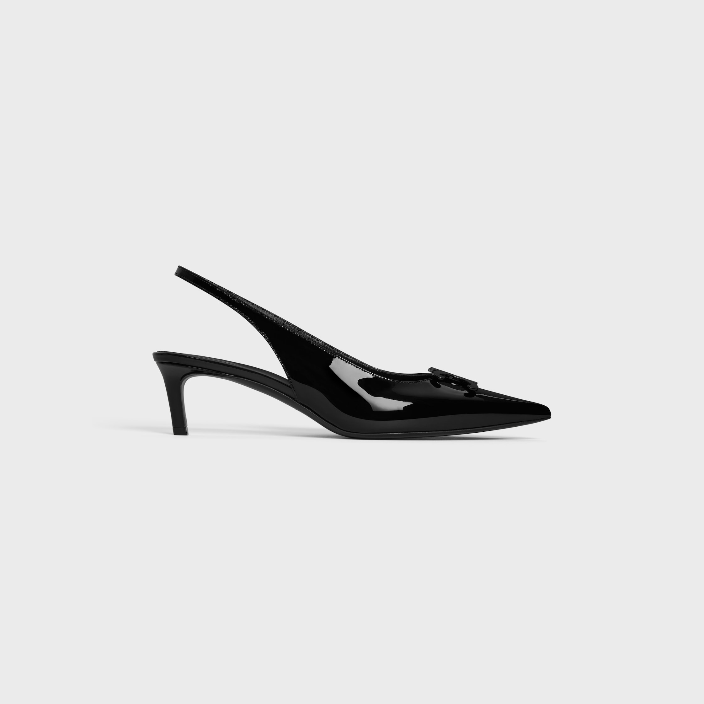 CELINE アルマ トリオンフ スリングバック / パテントカーフスキン