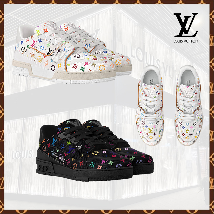 【25SS/注目コラボ★】LV × TM LV トレイナー スニーカー