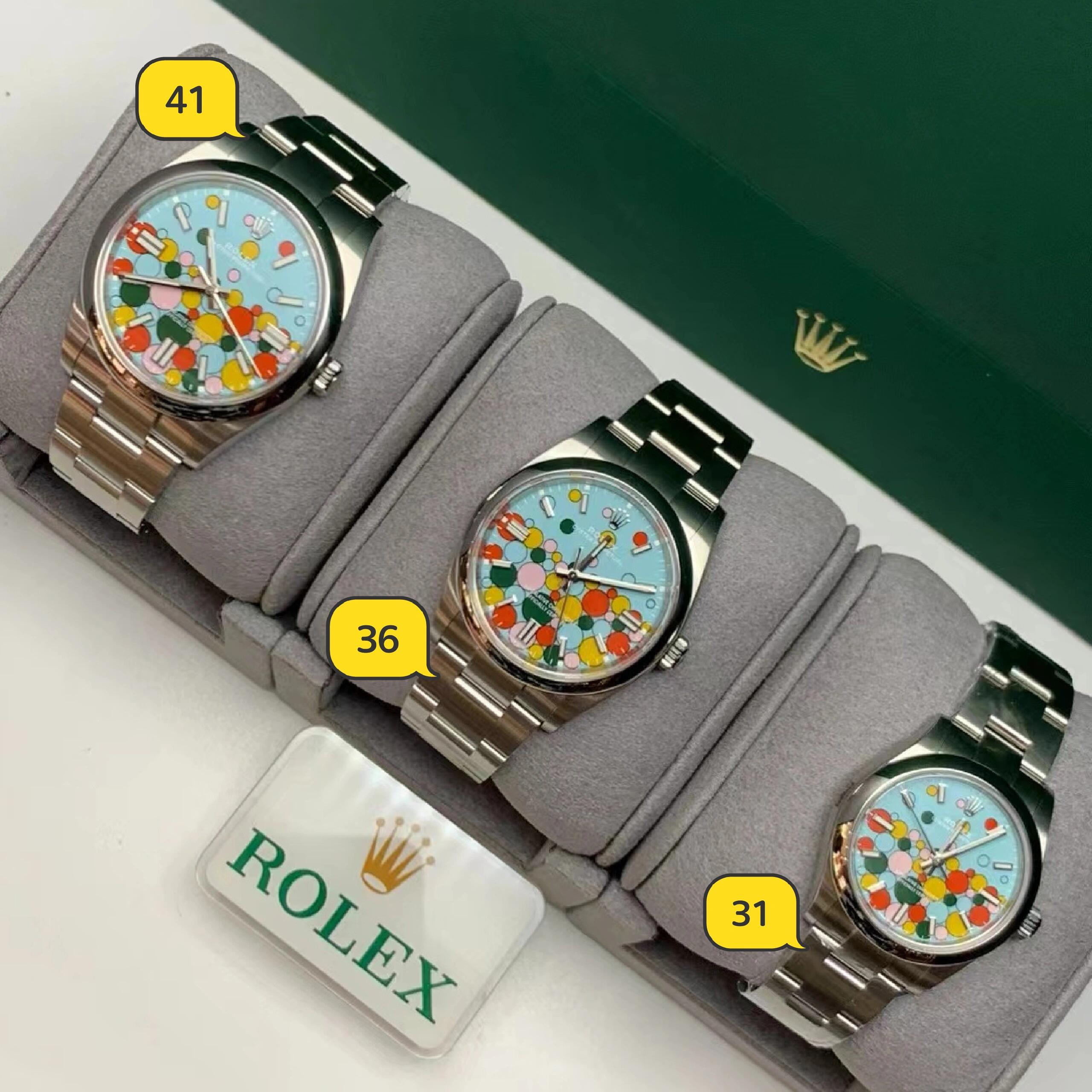 ロレックス（ROLEX）オイスターパーペチュアル「セレブレーションモチーフダイアル」 41mm  36mm  31mm
