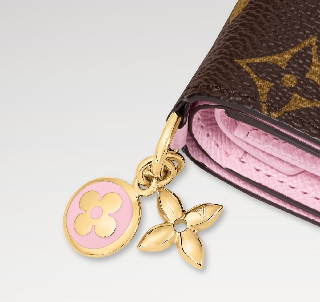 【心躍るチャーム付き】Louis Vuitton　ポケットウォレット・LV チャーム M14718