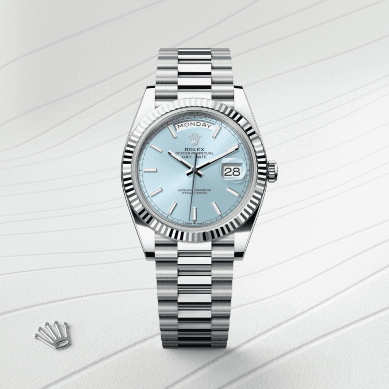 デイデイト 40 | オイスター、40 mm、プラチナ  リファレンス 228236-0018