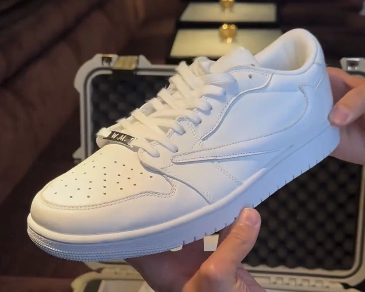 Travis Scott x Nike Air Jordan 1 Low OG “White Party”