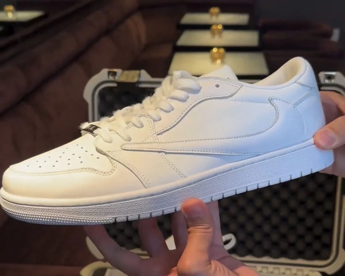 Travis Scott x Nike Air Jordan 1 Low OG “White Party”