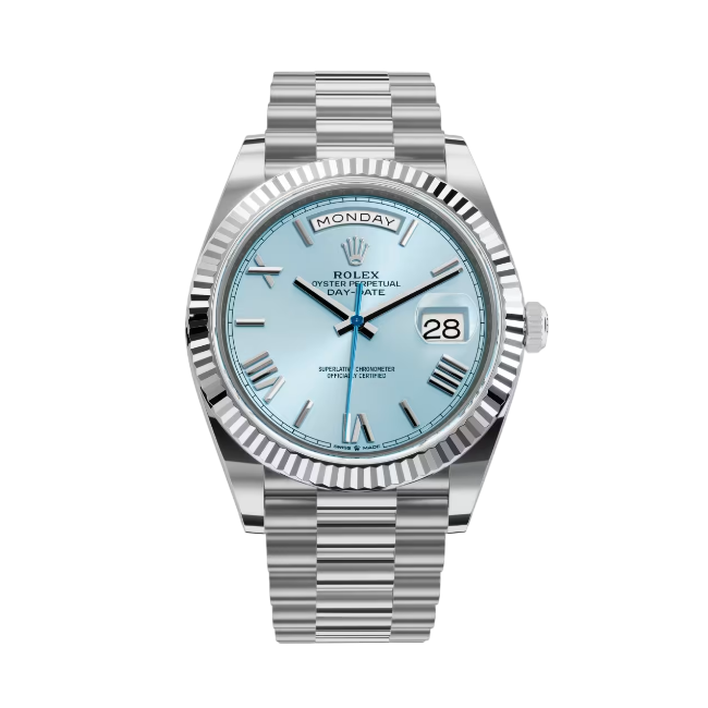 デイデイト 40 | オイスター、40 mm、プラチナ  リファレンス 228236-0012