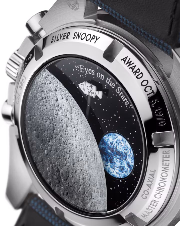 Speedmaste﻿r 記念モデ﻿ル 42 mm, ステンレススティール   ナイロン ストラッ﻿プ