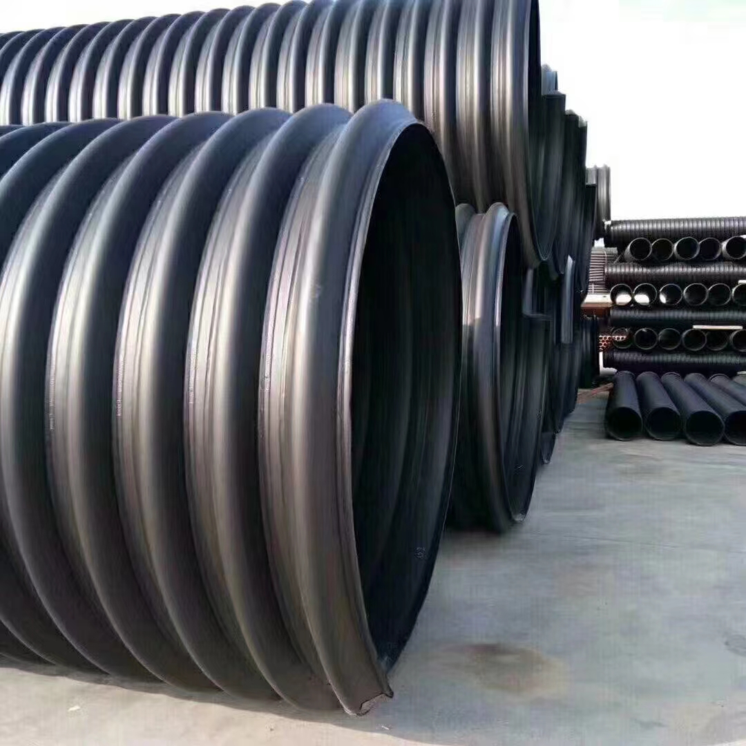 HDPE steel tape pipe