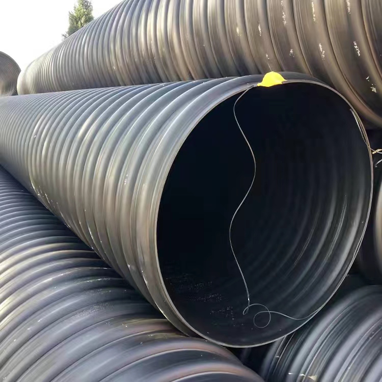 HDPE steel tape pipe