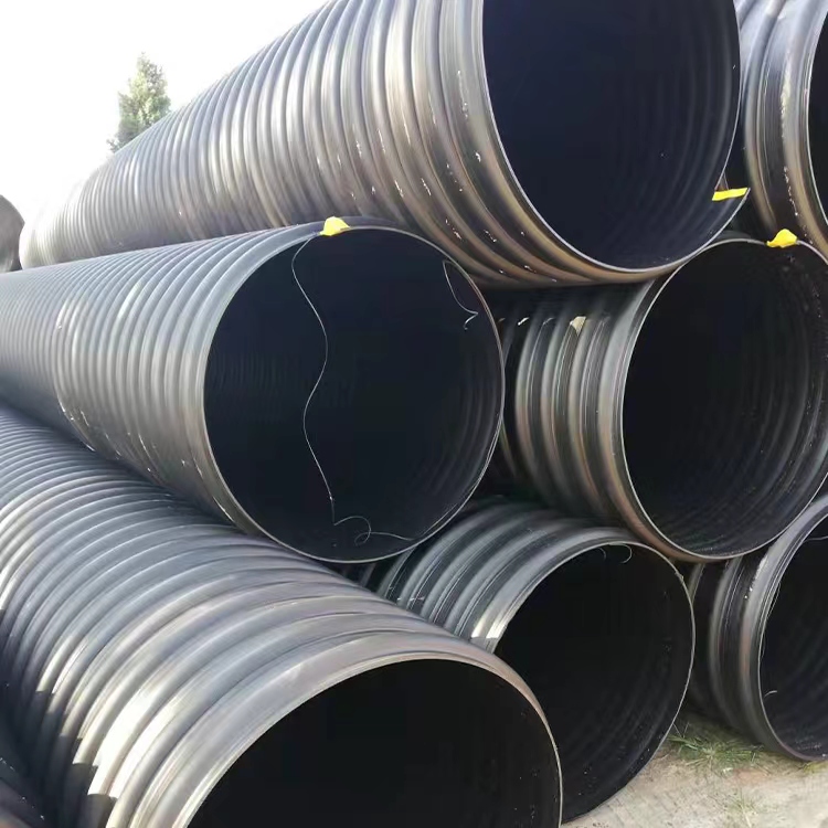 HDPE steel tape pipe