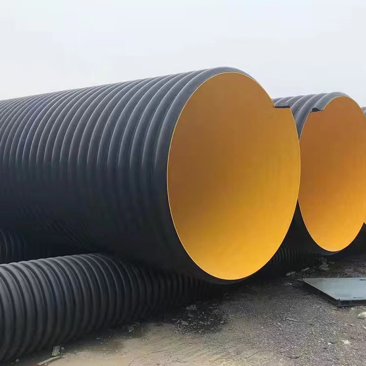 HDPE steel tape pipe