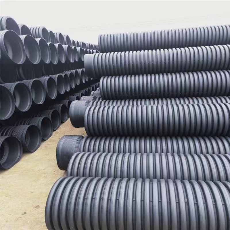 HDPE double-wall corrugated pipe