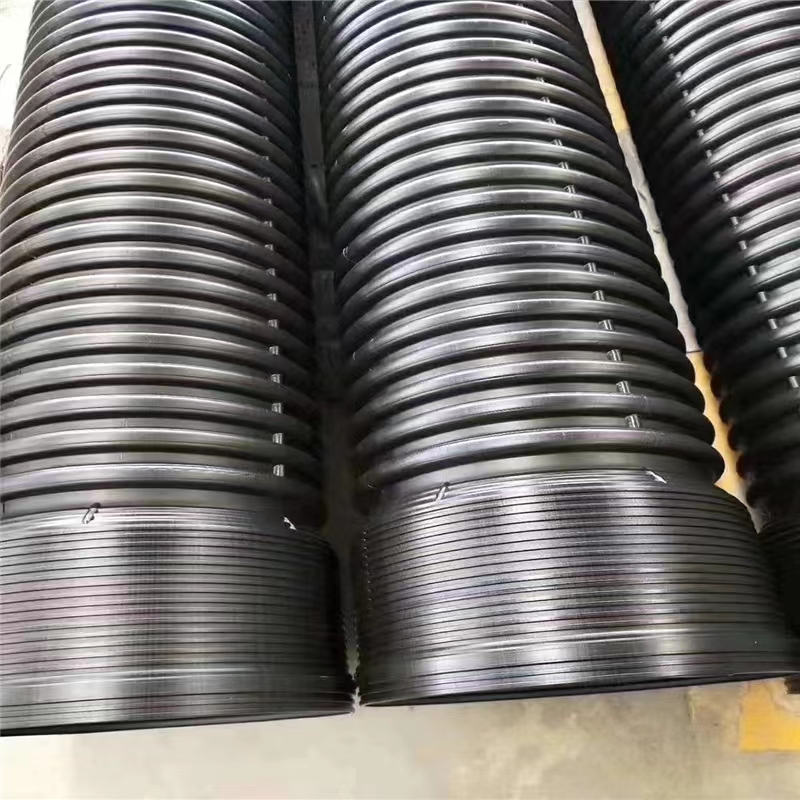 HDPE double-wall corrugated pipe
