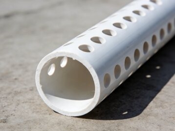 PVC perforated water-permeable pipe