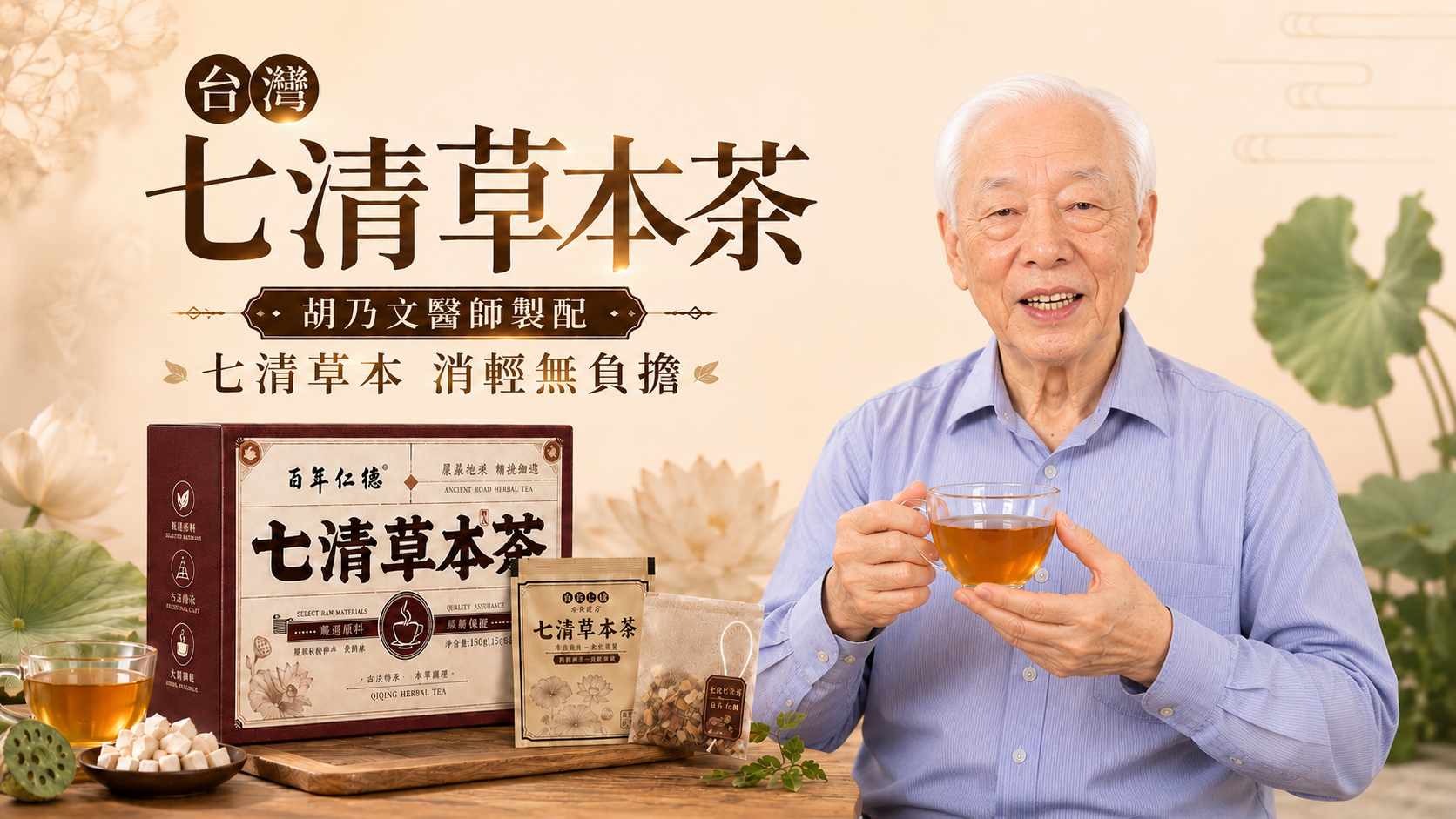 七清草本茶｜天然草本配方，日常輕養生活