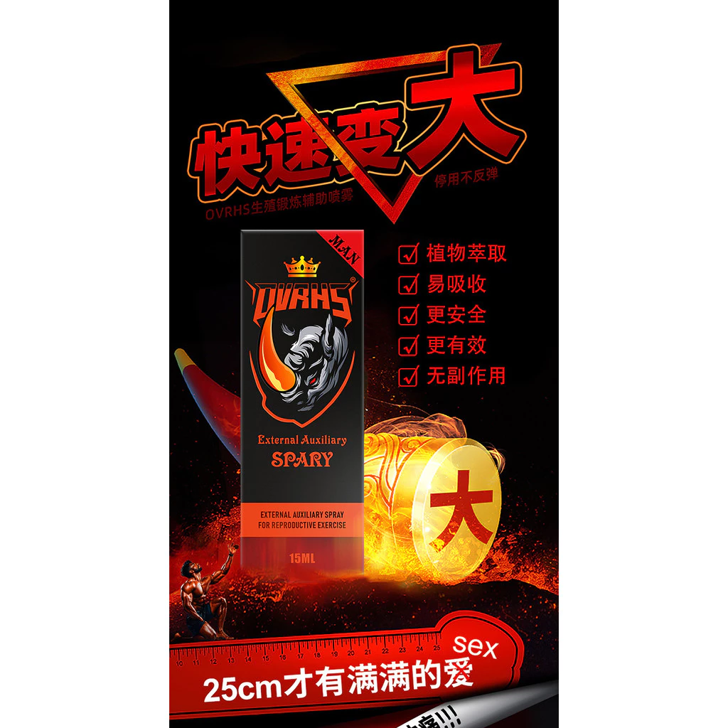 【印度進口】OVRHS延時噴劑