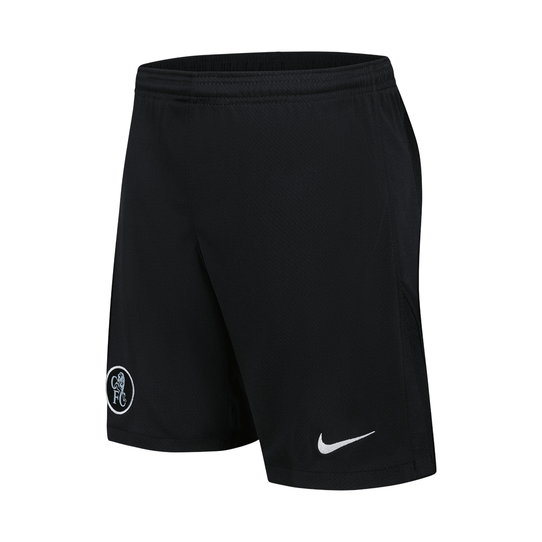 Chelsea Mens Third Away Soccer Shorts 2025/26 Black