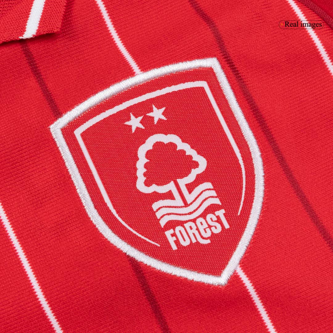 Nottingham Forest Kids Home Soccer Kit 2025/26 Red