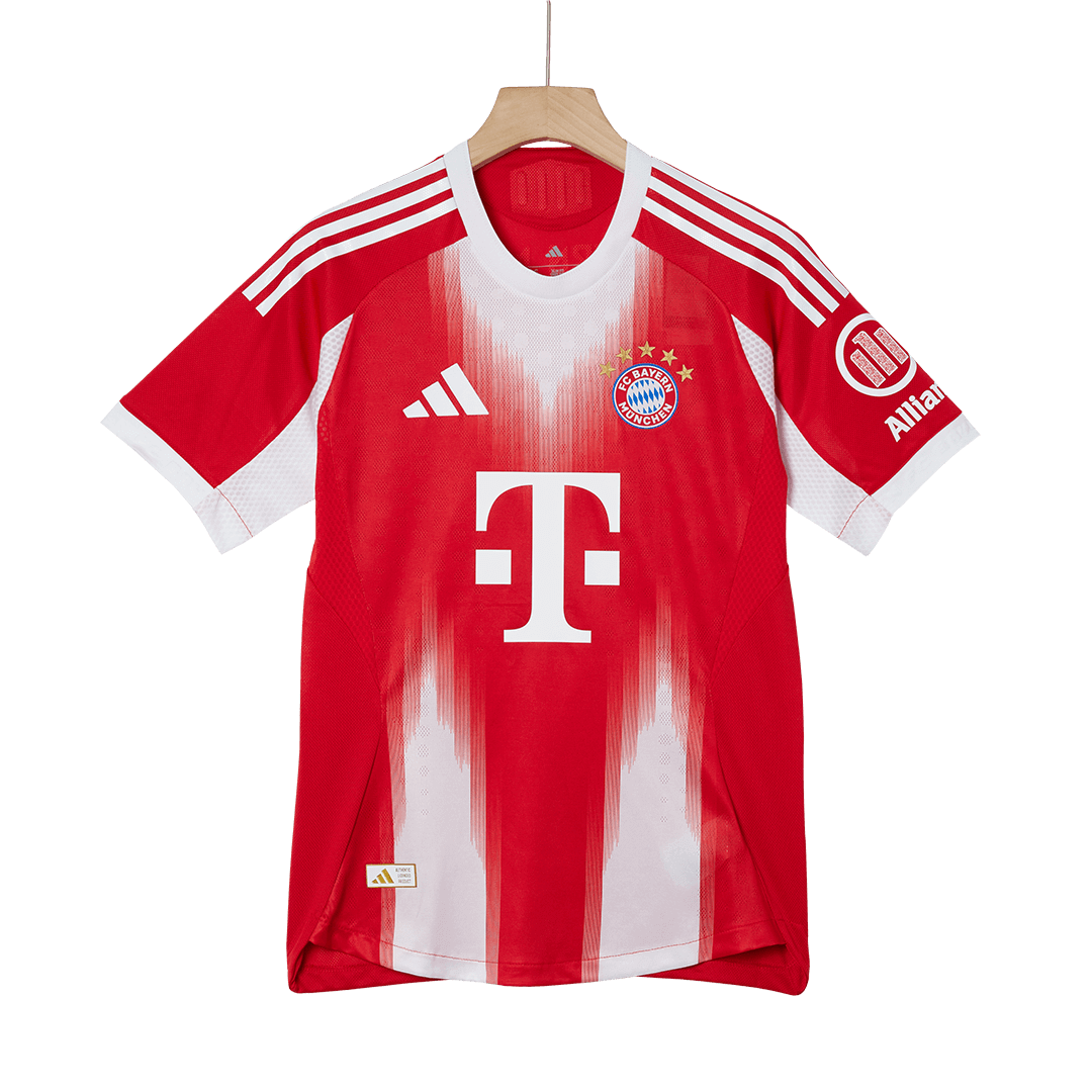 UPAMECANO #2 Bayern Munich Mens Home Soccer Jersey 2025/26 Red - Player Version