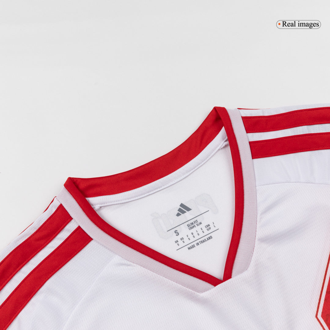 Peru Mens Home Soccer Jersey World Cup 2026 White