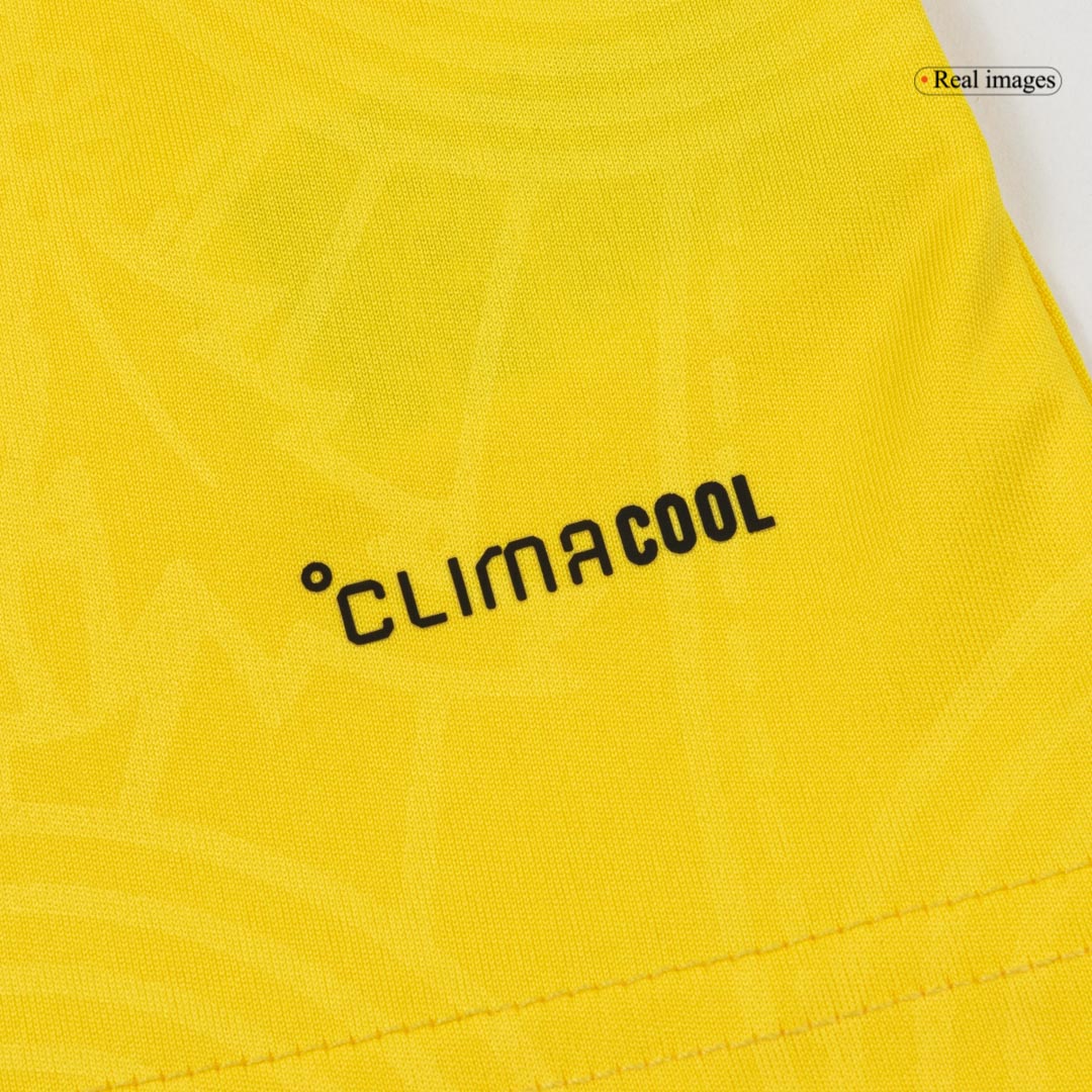 Sweden Mens Home Soccer Jersey World Cup 2026 Yellow