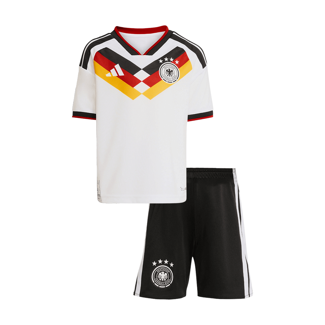 Germany Kids Home Soccer Kit World Cup 2026 White
