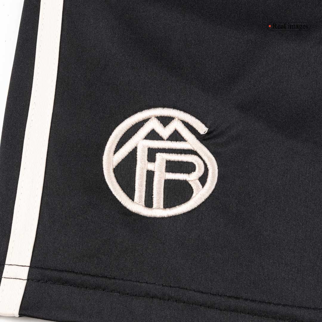 Bayern Munich Mens Third Away Soccer Shorts 2025/26 Black