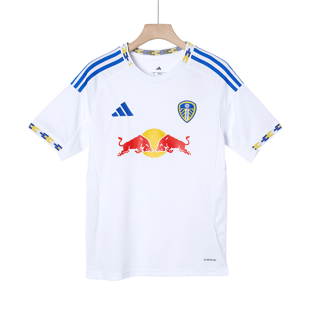Leeds United Mens Home Soccer Jersey 2025/26 White