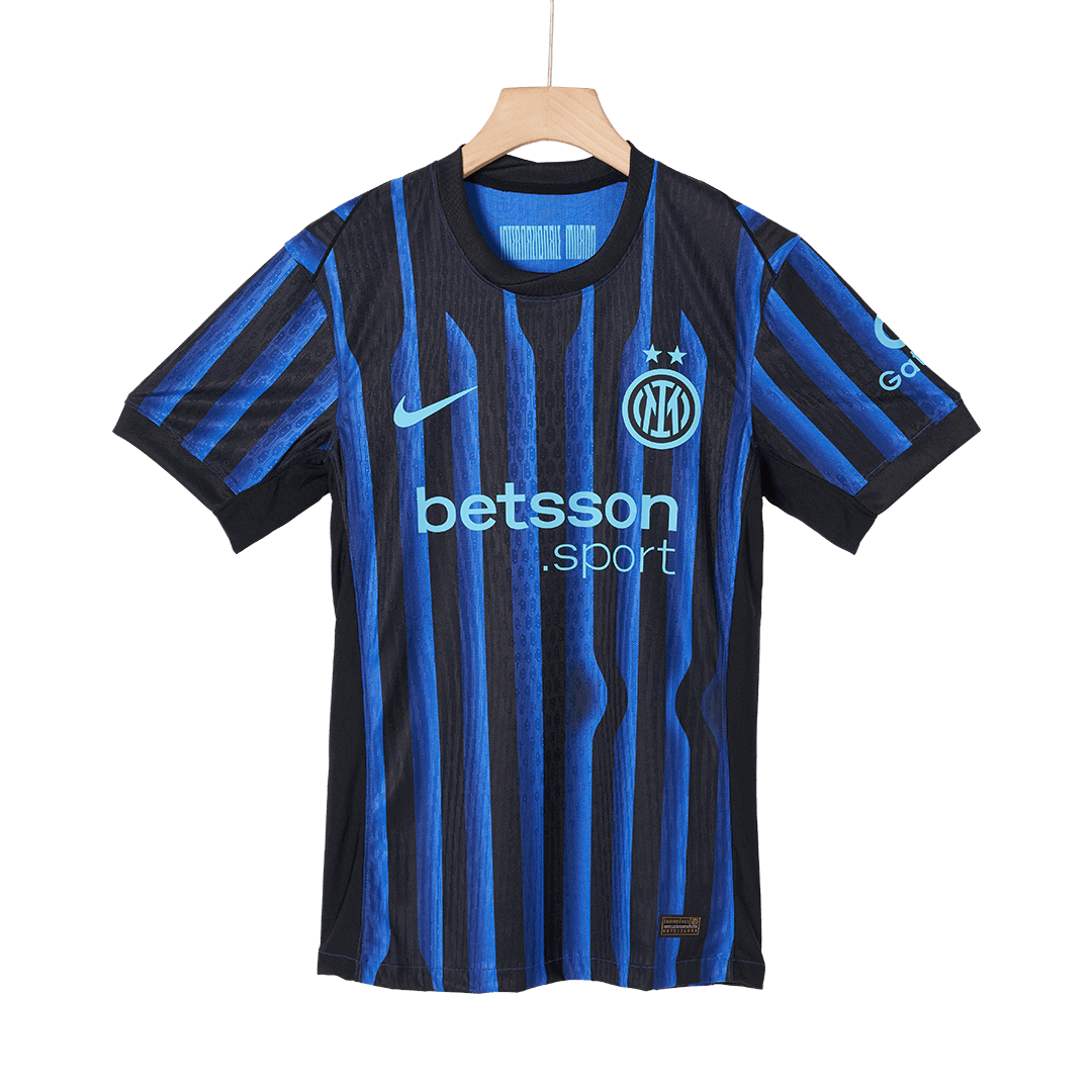 PAVARD #28 Inter Milan Mens Home Soccer Jersey 2025/26 Blue&Black - Player Version