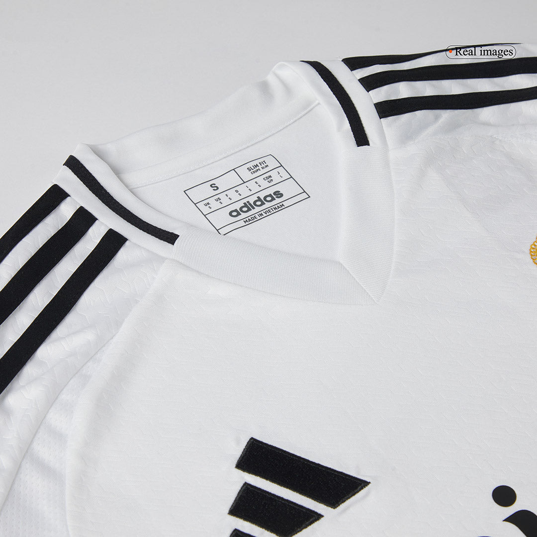 Real Madrid Mens Home Soccer Jersey 2024/25 White