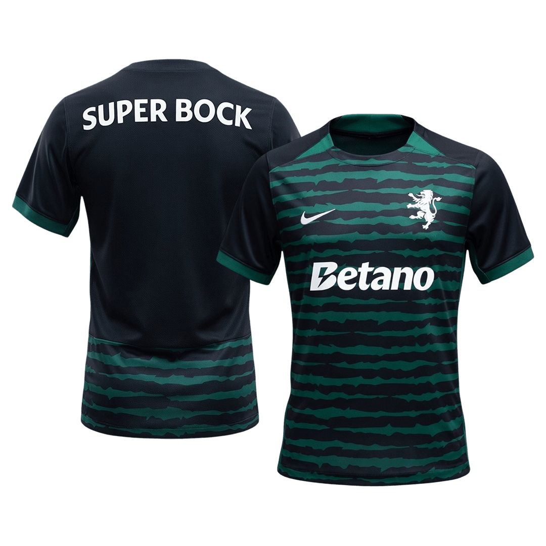 Sporting CP Mens Soccer Jersey 2025/26 Green&Black