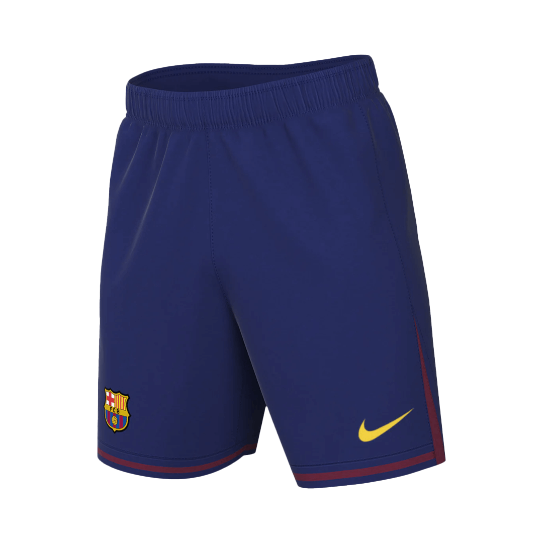Barcelona Mens Home Soccer Shorts 2025/26 Navy