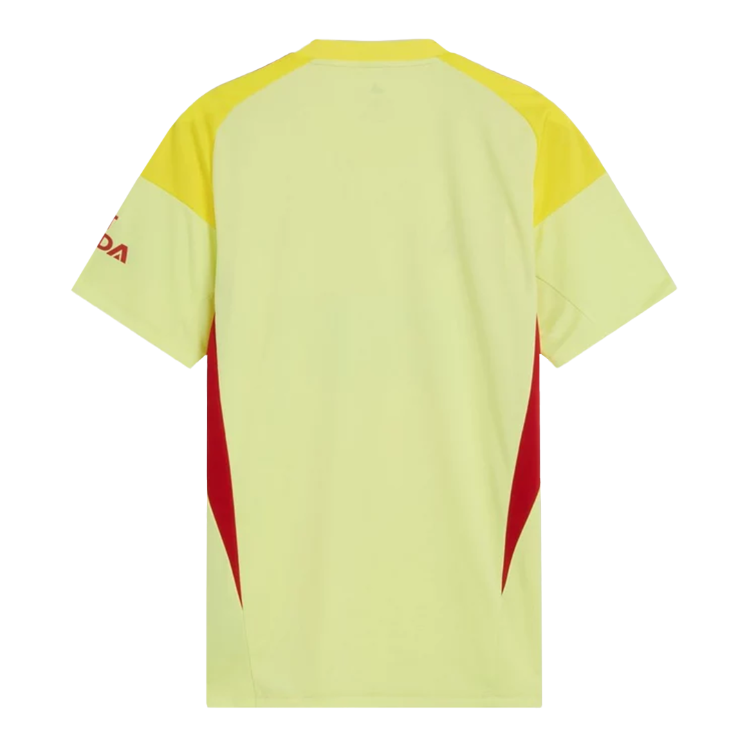 Arsenal Mens Soccer Jersey 2025/26 Yellow