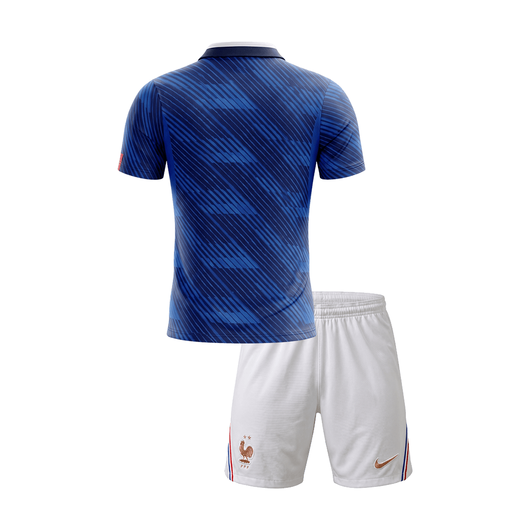 France Kids Home Soccer Kit World Cup 2026 Blue