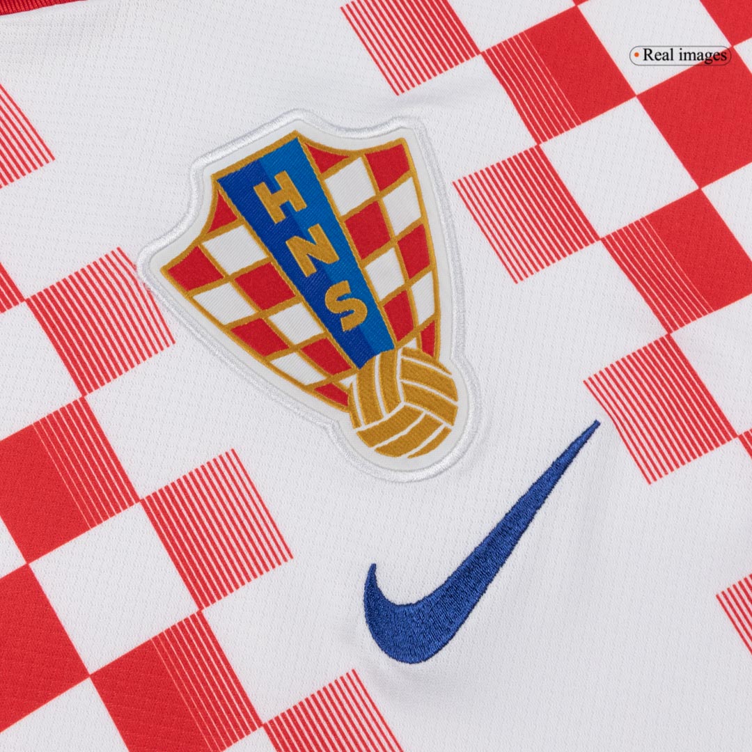 Croatia Mens Home Soccer Jersey World Cup 2026 Red&White