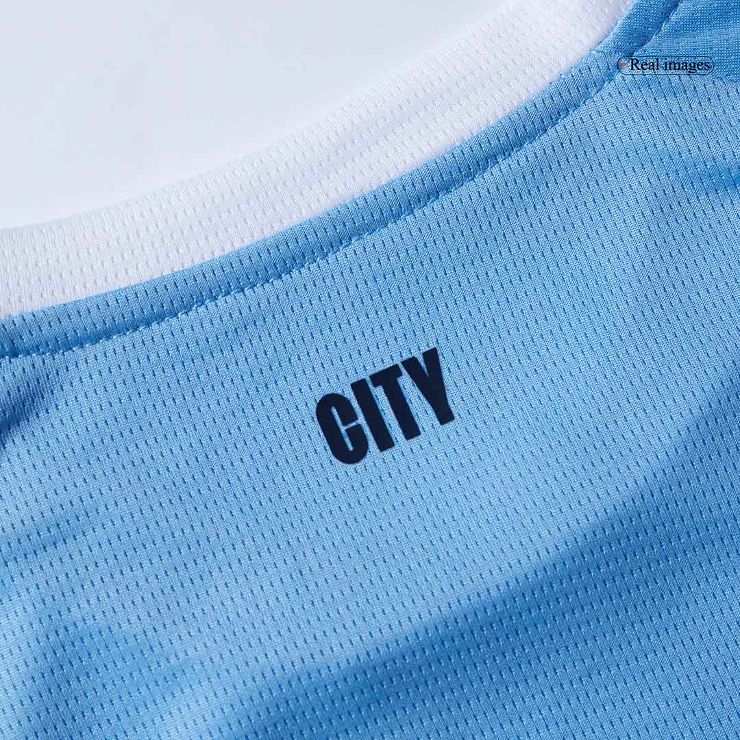 Manchester City Kids Home Soccer Kit 2025/26 Blue