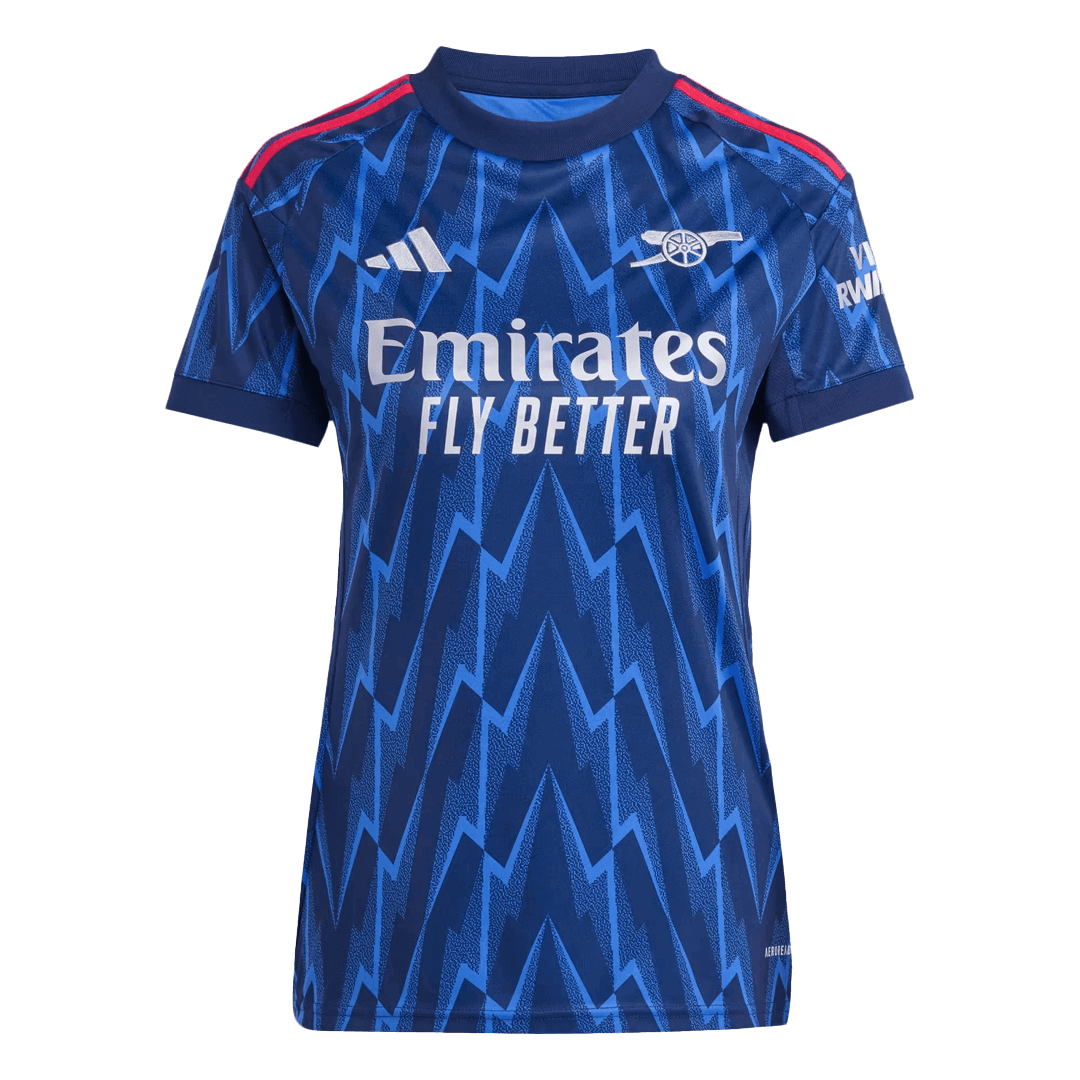 Arsenal Womens Away Soccer Jersey 2025/26 Blue