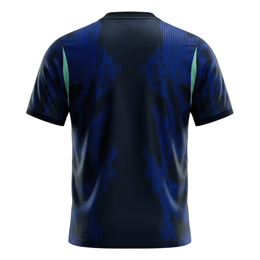 Brazil Mens Away Soccer Jersey World Cup 2026 Navy