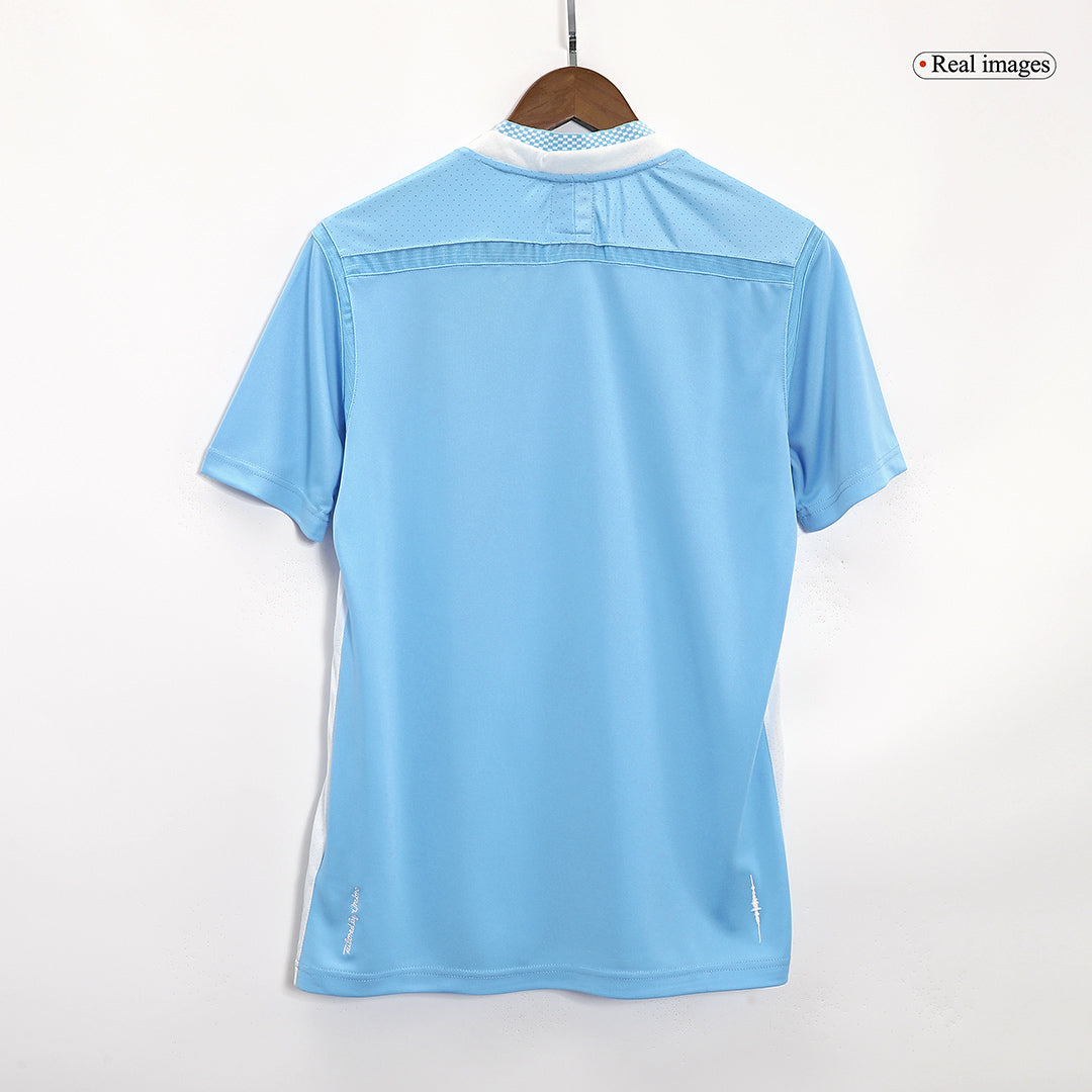 Retro Manchester City Mens Home Soccer Jersey 2011/12 Blue