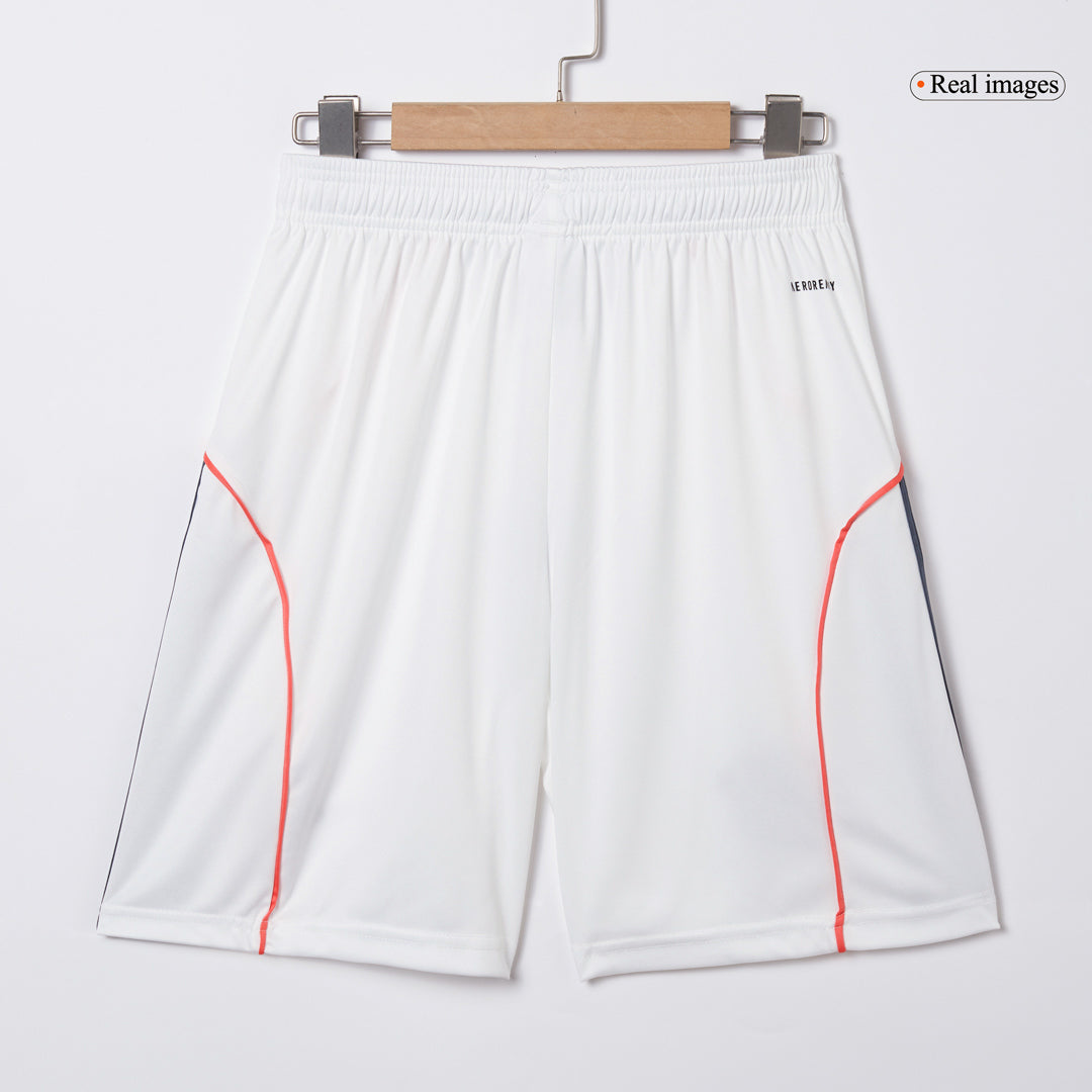 Bayern Munich Mens Away Soccer Shorts 2025/26 White