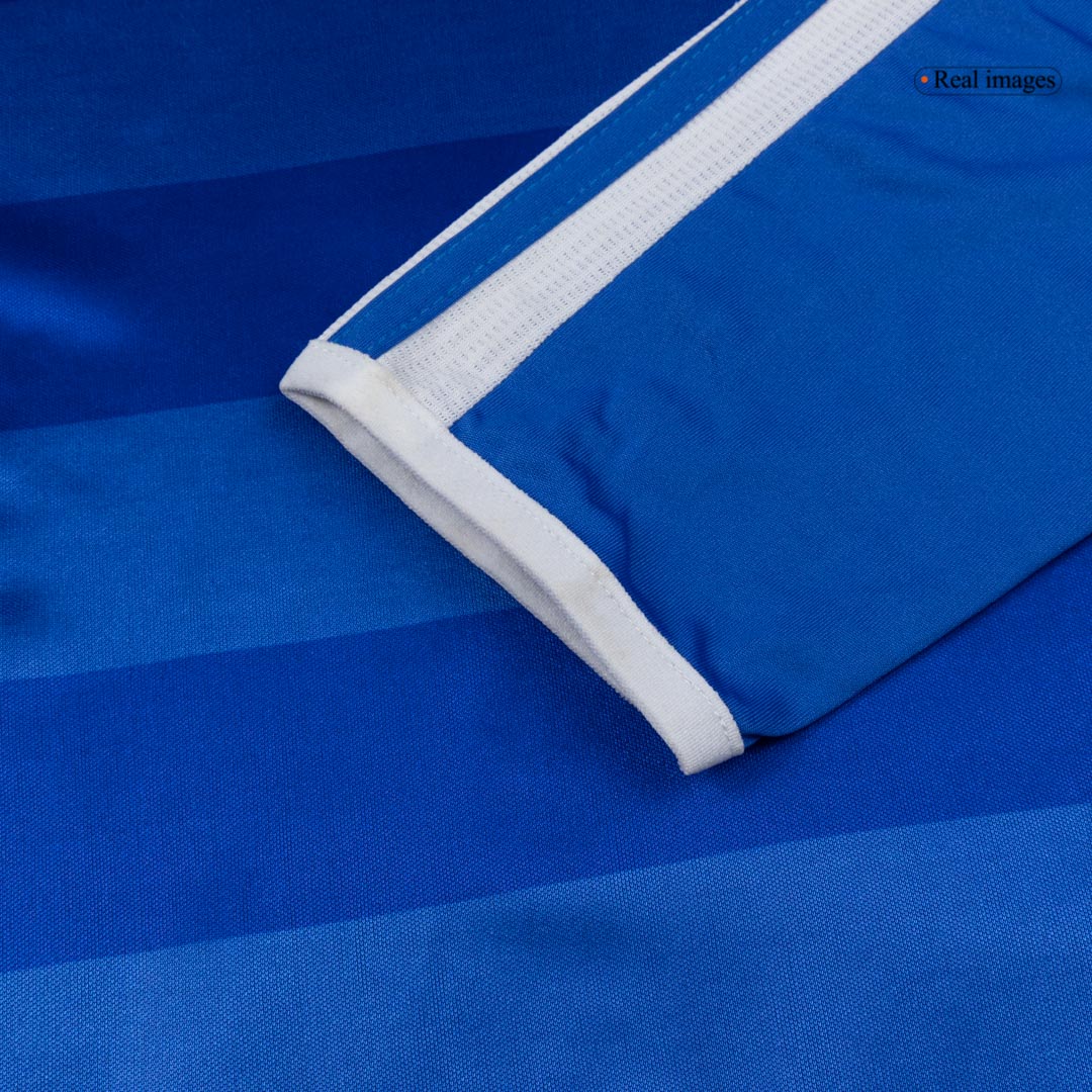 Retro Chelsea Mens Home Long Sleeve Soccer Jersey 2011/12 Blue