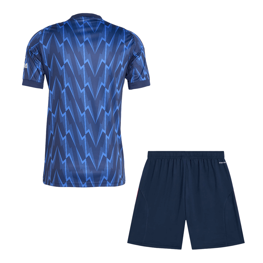 Arsenal Mens Away Soccer Kit 2025/26 Blue