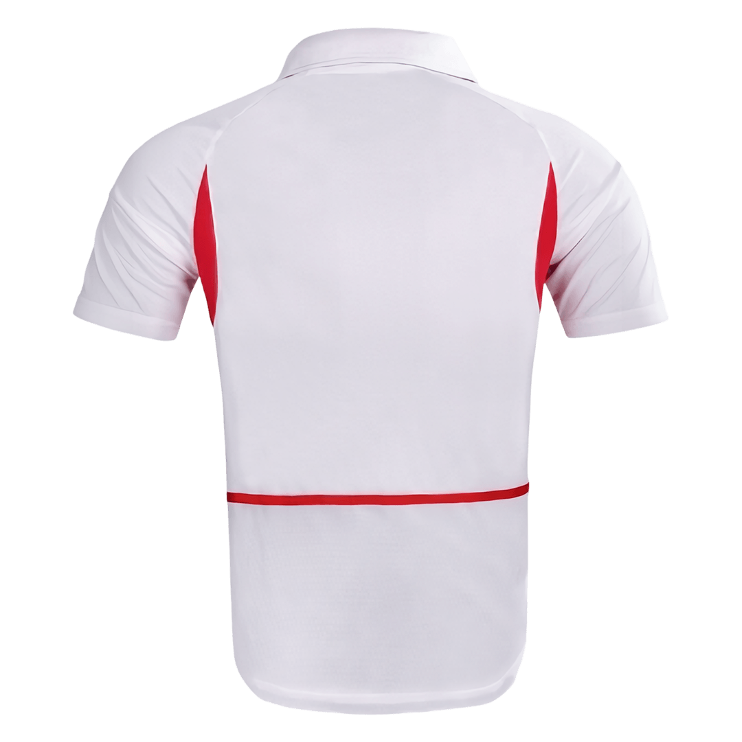 Retro South Korea Mens Away Soccer Jersey 2002 White