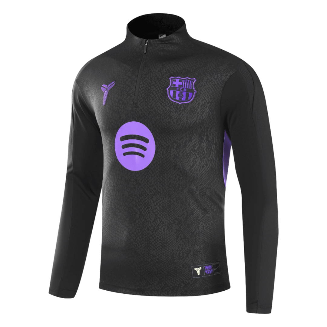 Barcelona Kids Training Tracksuit Kit 2025/26 Black