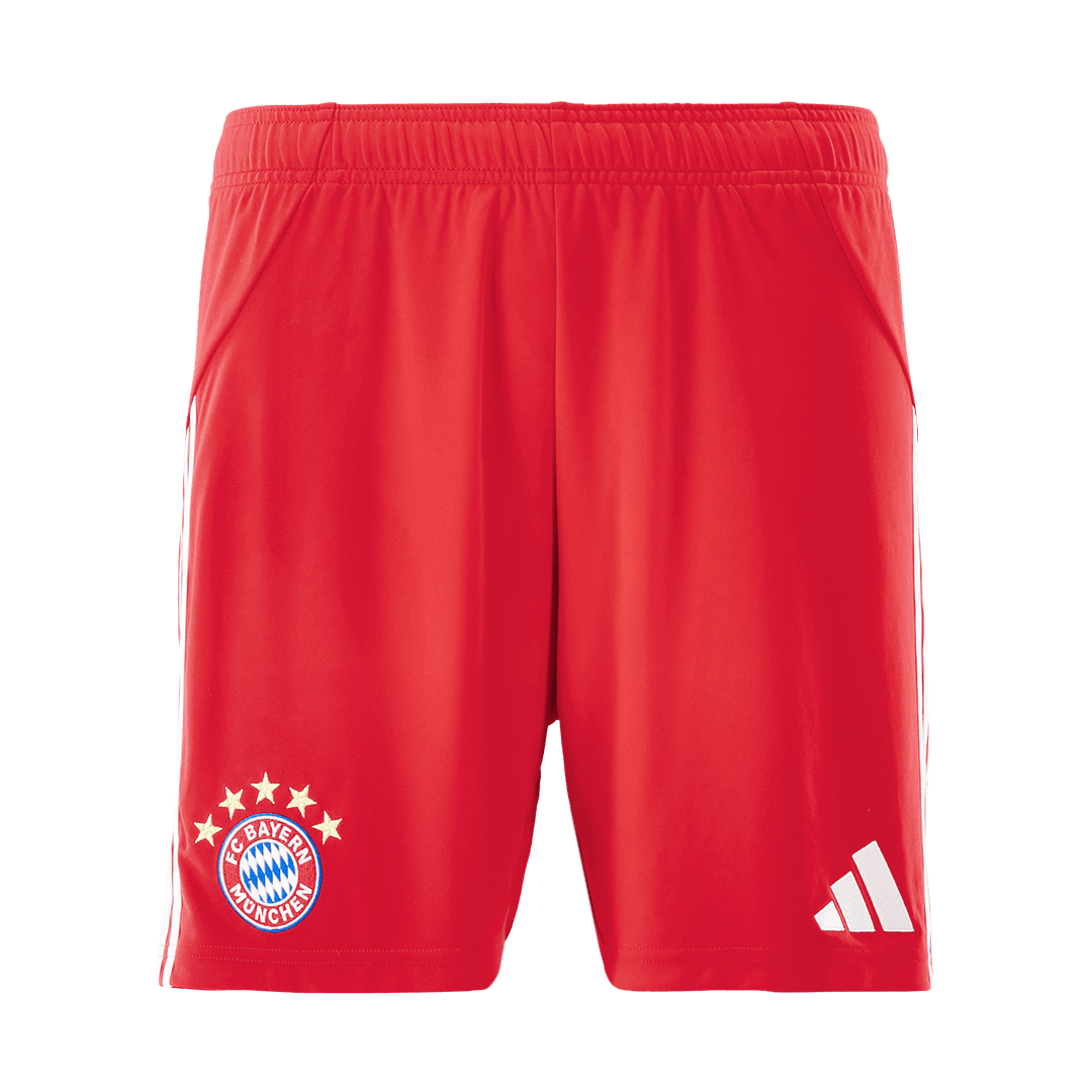 Bayern Munich Mens Home Soccer Shorts 2025/26 Red