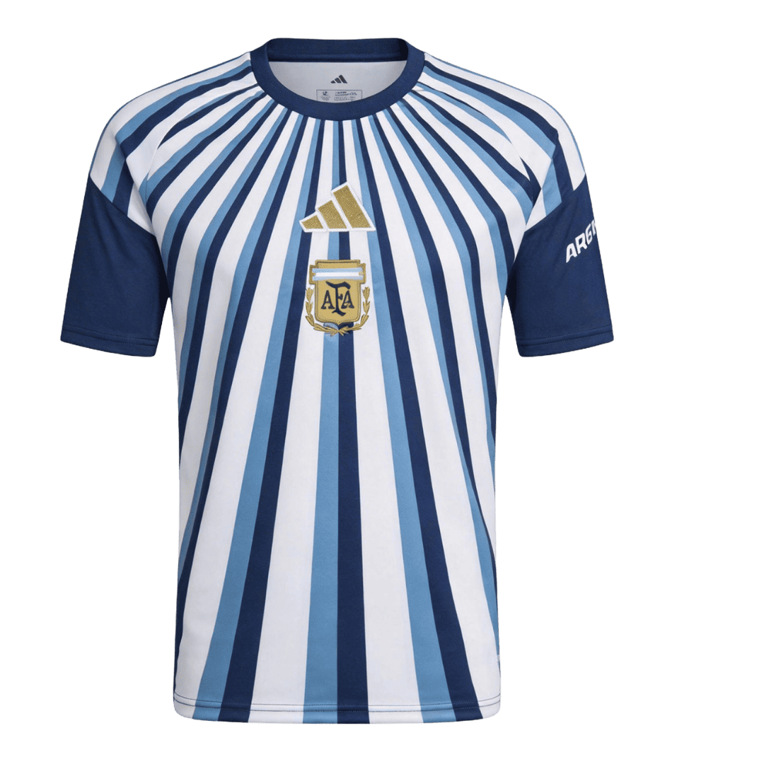 Argentina Mens Pre-Match Soccer Jersey World Cup 2026 Navy