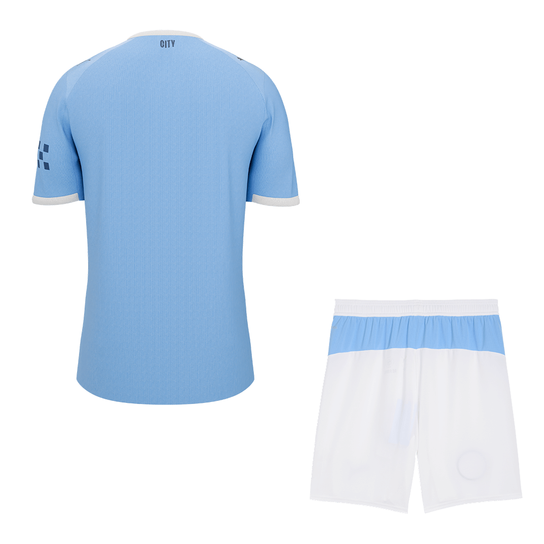 Manchester City Mens Home Soccer Kit 2025/26 Blue [PREMIUM]