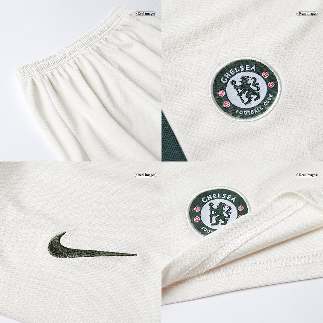 Chelsea Kids Away Soccer Full Set 2025/26 White