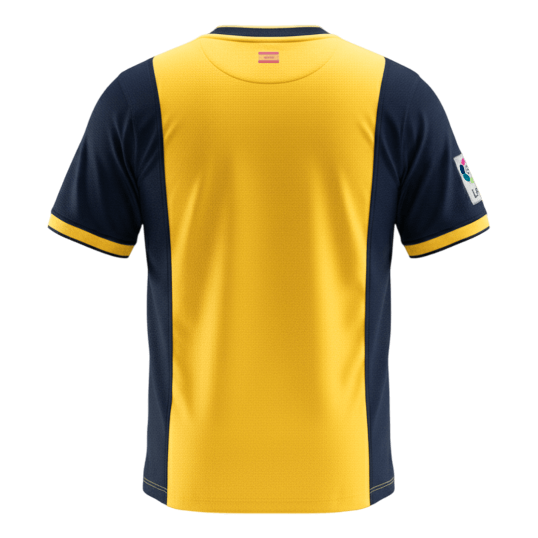 Retro Atletico Madrid Mens Away Soccer Jersey 2013/14 Yellow