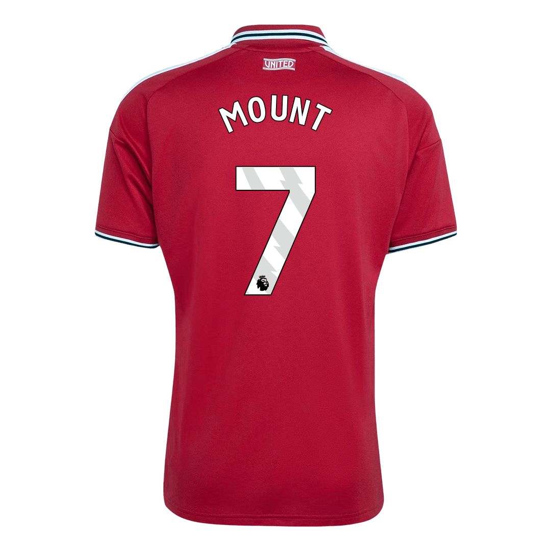 MOUNT #7 Manchester United Mens Home Soccer Jersey 2026/27 Red