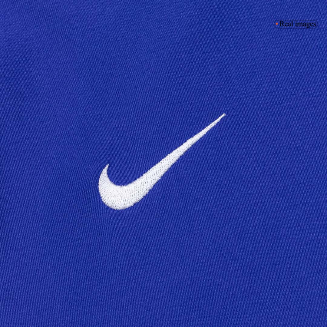Retro Brazil Mens Away Soccer Jersey 2002 Blue