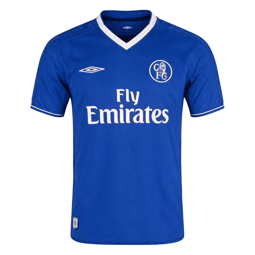 Retro Chelsea Mens Home Soccer Jersey 2003/05 Blue